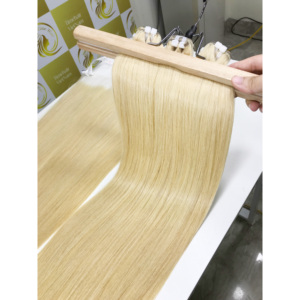 Blonde longue vietnamienne Bonestraight Weft Bundles Hot Trending All-Length Colors Prix de gros pour les extensions de cheveux humains - Product Image 6