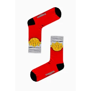 Calcetines de Jacquard Transpirables de Lujo para Niña, Diseño de Logotipo Bordado en Jacquard, Coloridos, Tipo Patito, Talla Única, para Uso Diario en Invierno - Product Image 1