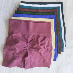 Bajo MOQ Spandex / Nylon Yoga Leggings Shorts Tight Fitness Wear Leggings de yoga para mujeres disponibles a un precio razonable - Product Image 4