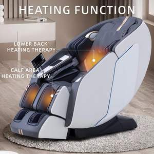 Fauteuil de massage corporel complet 4D avec gravité zéro, repose-pieds extensible, rail SL, 15 modes, commande vocale IA, étirement yoga, rouleaux et massage lombaire - Product Image 4