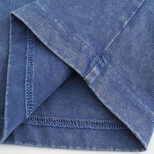 Nueva llegada uso al aire libre hombres gota hombro camiseta 100% algodón tejido transpirable de gran tamaño gran oferta - Product Image 6