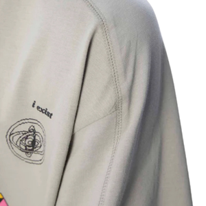 เสื้อยืดผู้ชายสีเทาทรงหลวม ผ้าฝ้าย 100% สไตล์วินเทจ ลำลอง สตรีทแวร์ เนื้อผ้านุ่ม ระบายอากาศดี เหมาะสำหรับใส่ในชีวิตประจำวันในเมือง - Product Image 6