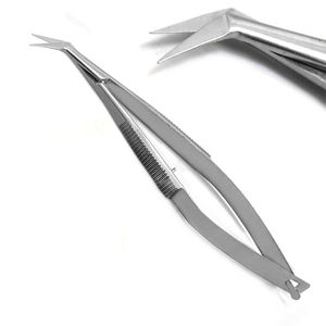 Tijeras Noyes quirúrgicas dentales de la mejor calidad, acabado Dall, microcirugía Iris Noyes, tijeras de resorte hechas de acero inoxidable - Product Image 5