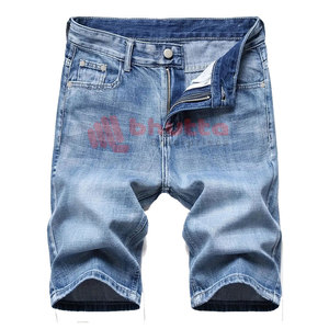 Nouveauté hiver, vêtements d'entraînement de haute qualité, shorts en jean pour hommes avec poche, usage décontracté, vente chaude, shorts en jean pour hommes en vente - Product Image 1