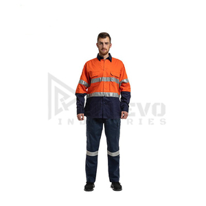 Ropa de Trabajo Reflectante de Seguridad para Trabajadores de la Construcción y Minería, Talla Cómoda, Venta al Por Mayor - Product Image 4