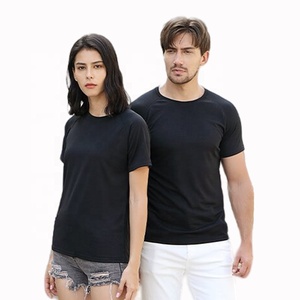 T-shirt à coupe sèche personnalisé 100% polyester respirant Gym impression Logo T-shirt de sport hommes T-shirt uni pour hommes livraison DDP - Product Image 1