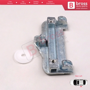 Clips de réparation de lève-vitre BWR8 pour porte arrière gauche de la Série 5 E39 1996-03/1999 4/5 portes pré-lifting 51358159835 - Product Image 6