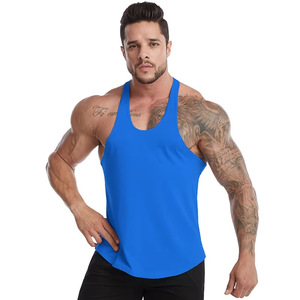 Venta caliente Cómodo al por mayor Hombres Camiseta sin mangas Entrenamiento Gimnasio Sin mangas Tallas grandes Buena calidad Hombres camiseta sin mangas - Product Image 6