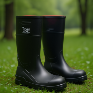 Bottes de sécurité noires Otra taille 43 S5 SR CI FO EN ISO 20345:2022 Standard - Product Image 3