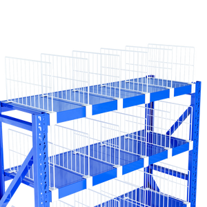 En stock bonne qualité treillis métallique <span class=keywords><strong>et</strong></span> séparateurs d'étagères étagère de supermarché stockage en métal en acier - Product Image 1