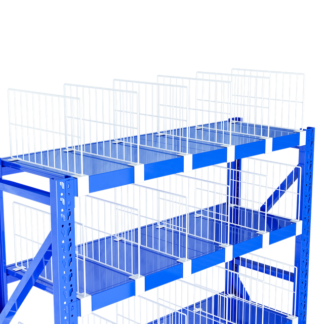 In Stock Good Quality Wire Mesh Rack and Shelf Dividers Supermarket Shelf Metal Storage Made of Steel