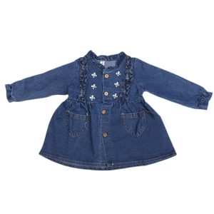 เสื้อยีนส์เด็กผู้หญิง - สีฟ้า - Product Image 1