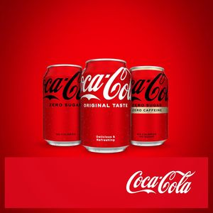Coca-Cola Goût Original 24 x 330ml Canettes - Product Image 3