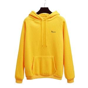 <b>Plain</b> Hooded <b>Sweatshirt</b> Cotton Blend Pullover Hoodie Comfortable Daily Wear Unisex Bulk Manufacturer - Product Image 1