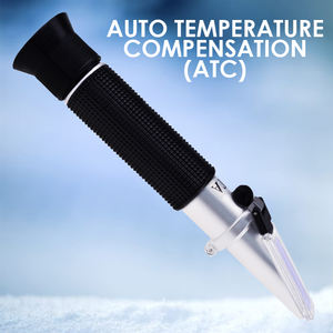 Refractómetro Brix profesional 0 a 10% Bx para fluidos industriales y soluciones de baja concentración Jarabes de arce - Product Image 5