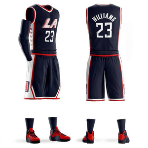 Uniforme de basket-ball 2025 personnalisé imprimé/uniforme de basket-ball en polyester le plus vendu à vendre - Product Image 2