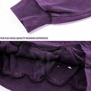 เสื้อฮู้ดพิมพ์ลายสีทึบทำจาก2025สำหรับฤดูหนาวออกแบบได้ตามต้องการ - Product Image 5