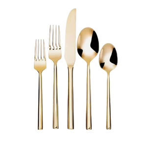 Ensemble de couverts en acier inoxydable de haute qualité et d'artisanat exceptionnel pour les fêtes - Écologique, durable, rehausse les repas de tous les jours - Product Image 3