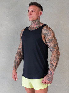 High Quality Fitness Bodybuilding Gym Tank Tops <b>For</b> <b>Men</b> Wholesale <b>Men's</b> Athletic <b>Singlet</b> Casual Ribbed 100% Cotton Knitted Vest - Product Image 2