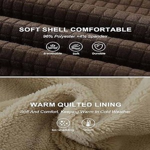 Men Hoodie With Drawstring Hood Thick Fleece Pullover Sweatshirt <b>Winter</b> <b>Warm</b> Casual Cotton Streetwear uploaded by <b>Dress</b> Sports - Product Image 6