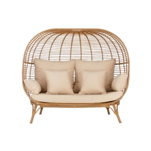 Haute qualité exportation rotin osier transat canapé de jardin moderne minimaliste mobilier d'extérieur bonne fabrication à la main - Product Image 1