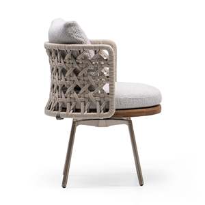 Silla TorII Nest de Acero Inoxidable Impermeable de Diseño Italiano Moderno para Comedor al Aire Libre o Muebles de Jardín - Product Image 2