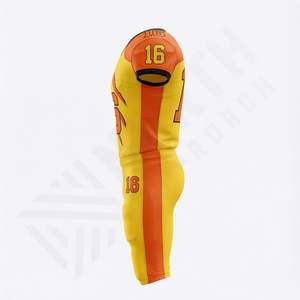 Tenue de football américain en gros, maillot de football de qualité supérieure, pantalon, version fan, vêtements de sport, séchage rapide, tenue d'équipe performante - Product Image 3