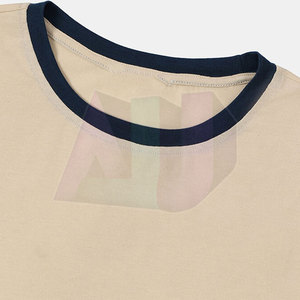 T-shirt pour homme ultra doux 100% coton Tissu tricoté Coupe décontractée Respirant Léger Écologique Haute qualité - Product Image 2