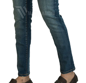 กางเกงยีนส์สลิมฟิตสำหรับผู้ชายมาใหม่กางเกงยีนส์สไตล์โมเดิร์น - Product Image 1