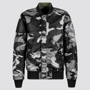 Chaquetas Bomber para Hombre, Novedad, Casuales, de Invierno, para Exteriores, con Cierre Frontal, Impermeables, Ecológicas, de Lona, de Alta Calidad, Personalizadas - Product Image 2