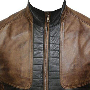 Gilet de moto en cuir professionnel fabriqué à la main Créez votre propre nouveau gilet en cuir respirant élégant - Product Image 3