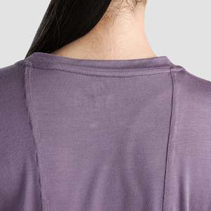 เสื้อยืด GymArmour สีลาเวนเดอร์ ผ้าเจอร์ซีย์ 100% คอตตอน ระบายอากาศได้ดี ตกแต่งด้วยโลโก้ ไซส์ L - Product Image 6