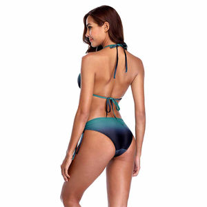 Bikini Brasileño de 2 Piezas con Estampado Animal sin Tirantes para Mujer, Ropa de Playa de Verano de Secado Rápido y Antibacteriana, Venta al por Mayor - Product Image 2