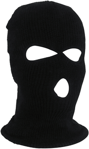 Vente en gros de masques de ski en tricot à 3 trous en acrylique 100% personnalisés, style hip-hop, pour l'hiver, la mode, le sport, la pêche, les fêtes - Product Image 5