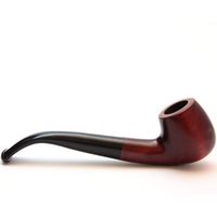 Pipe en bois classique pour fumer avec finition naturelle, couleur riche et plaisir de fumer amélioré à chaque utilisation
