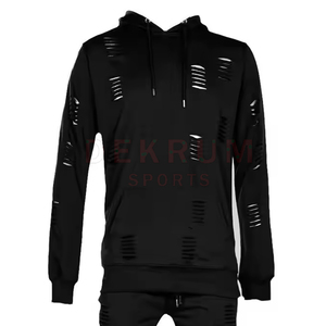 Nouveaux survêtements pour hommes vieillis tissu confortable motif solide prix de gros avec des quantité minimale de commande bas pour l'hiver - Product Image 4