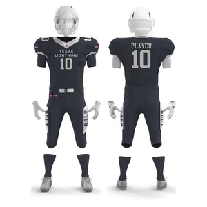 Uniformes de Fútbol Americano Transpirables de Talla Grande, Muy Demandados, 100% Poliéster, Venta al Por Mayor, Ropa Deportiva Más Vendida - Product Image 1