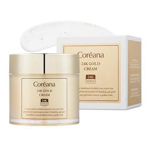 Crema Facial Coreana con Oro 24K 50ml Antienvejecimiento Vegana con Glicerina y Escualano Ingredientes Herbales para Uso Doméstico - Product Image 5