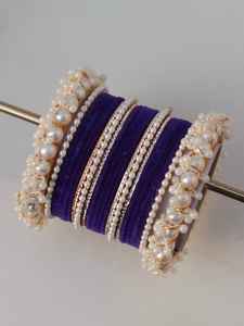 Nouveau style meilleur vendeur vêtements de mariée bracelets ensembles pour femmes vente en gros pas cher prix velours bracelets couleur différente pour les fêtes de mariage - Product Image 6