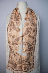 Kashmiri Wool <b>Shawl</b> Elegant Hand Embroidered Winter Stole Cozy <b>Wrap</b> Stylish Accessory for Women Fashion - Product Image 5