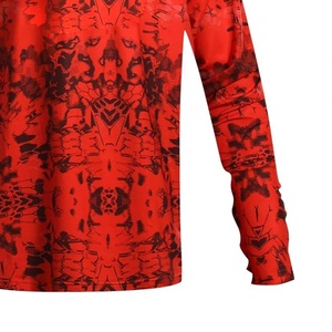 เสื้อเจอร์ซีย์ผู้ชายแบบมีฮู้ด ผลิตจากผ้าตาข่ายบาง พิมพ์ลายแบบ Sublimation ทั่วทั้งตัว ออกแบบมาเพื่อการเล่นกีฬากลางแจ้ง - Product Image 5