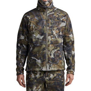 Chaqueta de caza de alta calidad para hombre, estilo casual verde, talla grande, holgada, con cremallera, chaqueta de camuflaje para hombre. - Product Image 1