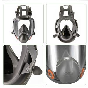 3M 6800 Reusable Silicone Full-<b>Face</b> Respirator Mask-Lightweight Comfortable Fit Organic Vapor Filter Cartridge Protects - Product Image 5
