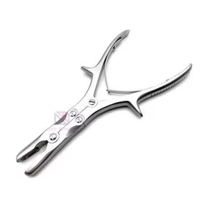 เครื่องมือผ่าตัดแบบใช้มือทำจากเหล็กกล้าไร้สนิมยี่ห้อ JIMED SURGICAL รุ่น Bone Rongeurs ได้รับการรับรองมาตรฐาน CE ระดับ Class I สำหรับการผ่าตัด - Product Image 1