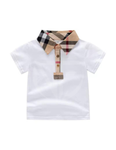 Niños de alta calidad para camisa Polo Diseño único con material de secado rápido y transpirable Manga corta en talla grande Nueva llegada - Product Image 1