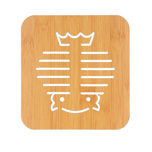 Salvamanteles de madera moderno en forma de corazón, olla caliente de madera Natural, decoración de madera rústica, artículos para el hogar, soporte para olla caliente, Salvamanteles - Product Image 5