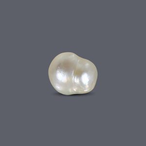 ไข่มุกบาร็อคธรรมชาติทรงหลวม (3.82 กะรัต)-สีขาวและสีชมพู - Product Image 1