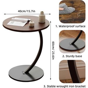 Table en métal faite à la main de qualité supérieure pour la décoration intérieure Cadre en fer durable idéal pour les meubles de salon et de salle à manger - Product Image 5