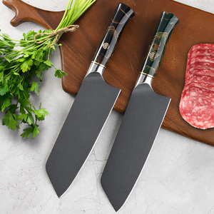 Cuchillo de cocina profesional de acero de fábrica de cubiertos OEM ODM personalizado al por mayor cuchillo forjado de acero inoxidable con mango de resina - Product Image 6