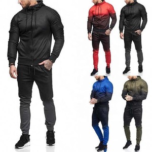 Premium Quality Sports Regular Fit Printed 100% Cotton Heavyweight Tracksuits Outwear Streetwear 2 Piece Set <b>Jogging</b> <b>Suits</b> - Product Image 6